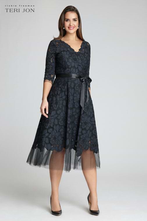 Lace and Tulle Fit And Flare Dress Lace and Tulle Fit And Flare Dress