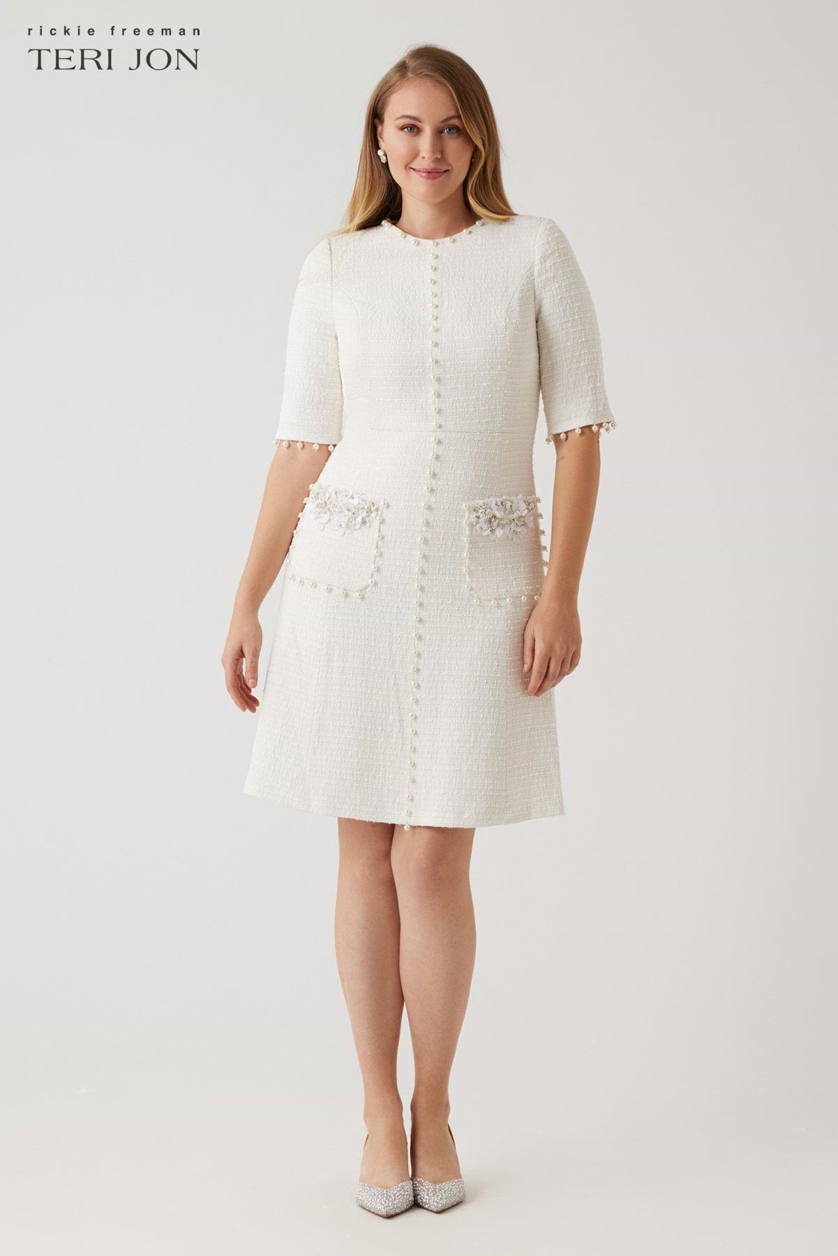 Plus Size Image White Cream