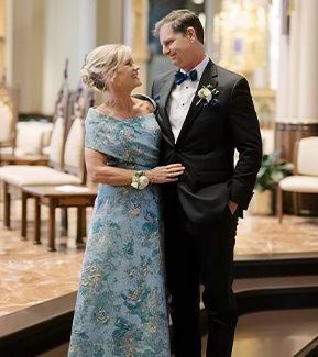 Metallic Jacquard Gold Trim Button Coat Dress – Terijon.com