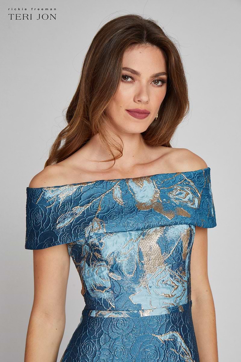 スーツ・フォーマル・ドレス poppy flower jacquard off shoulder dress web___-02_ef6e0bc0-c032-44b2-