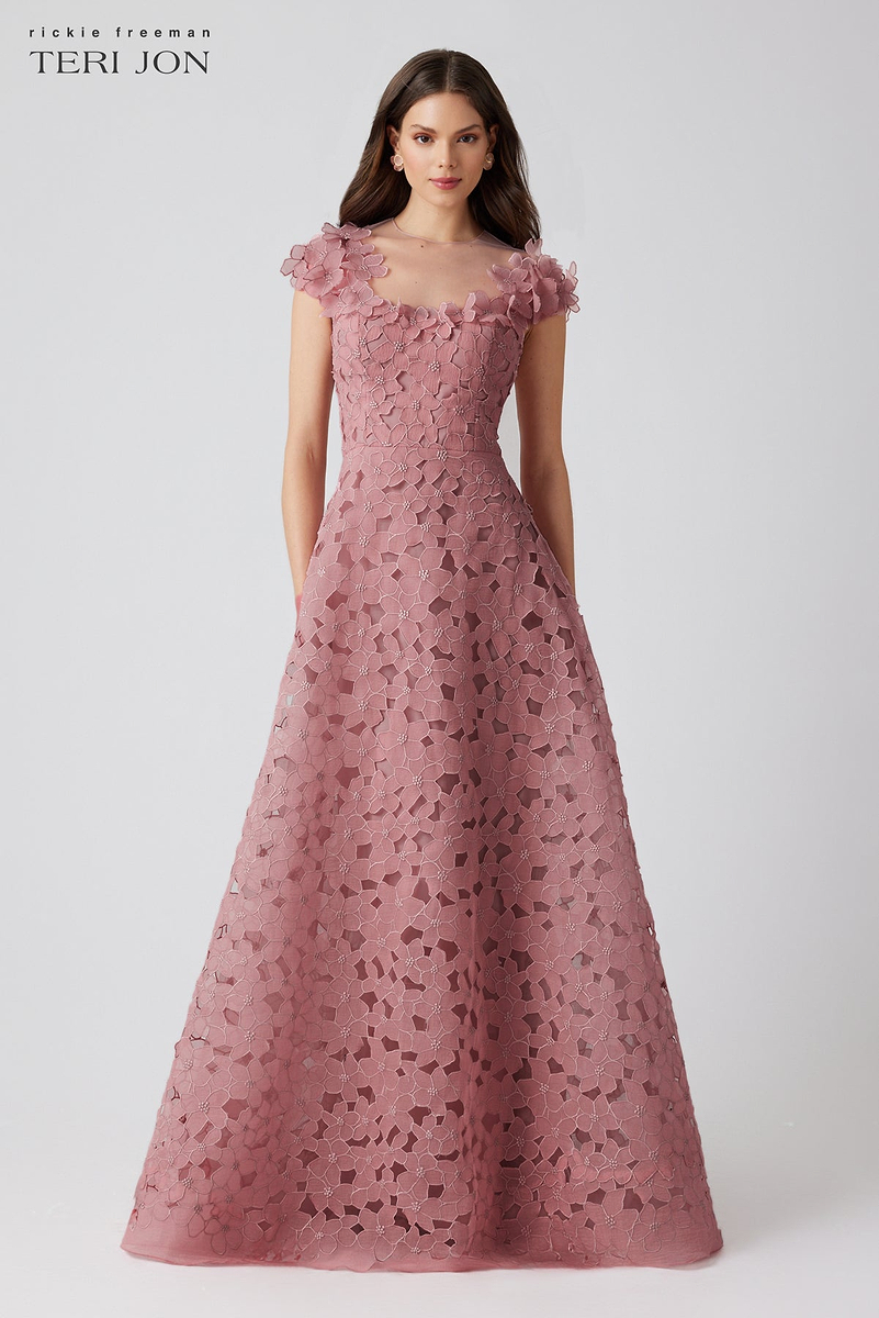 organza dress with allover floral embroidery ASOS LUXE oversized organza mini smock dress with floral embroidery in  buttermilk