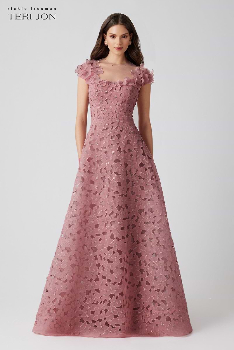 organza dress with allover floral embroidery ASOS LUXE oversized organza mini smock dress with floral embroidery in buttermilk