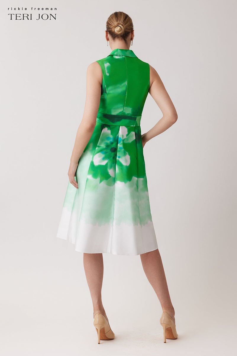 ワンピース theredthreadoneshoulder shirt knit dress THEREDTHREAD / ザレッドスレッド】S oneshoulder shirt knit dress