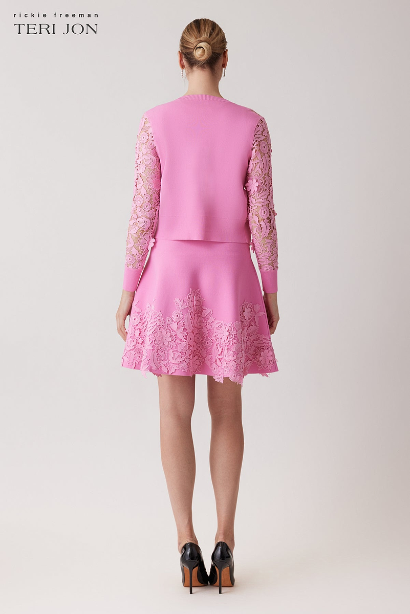 即配送 Rosaline LaceTrimmed Dress Rosaline Lace Trimmed Dress