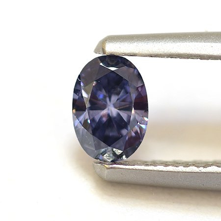 LEIBISH 0,17 Karat Fancy Deep Violetish Blue Argyle Diamant
