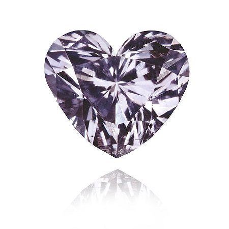 LEIBISH 0,33 ct Fancy Gray Violet Diamant
