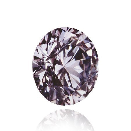 LEIBISH 0,33 ct Fancy Gray Violet Diamant