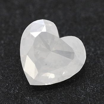 LEIBISH 0,62 Karat Fancy White herzförmiger Diamant