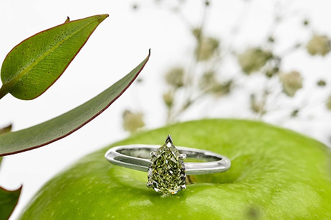 LEIBISH Natural Chameleon Diamond Ring