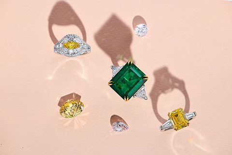 A collection of LEIBISH rings