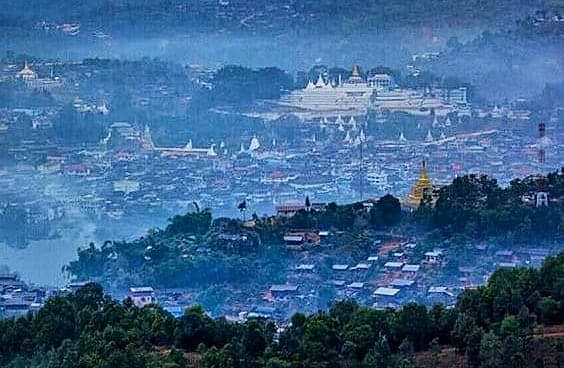 Mogok city (Photo Credit to Naw Htike)