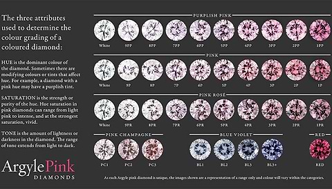 The Argyle Diamond Mine marketed their own brand so well over the past 15 years that they now grade certain diamonds on their own according their own color grades