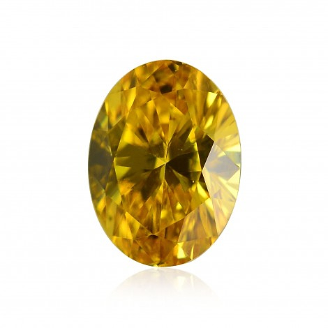 LEIBISH 1,27 Karat ausgefallener leuchtend gelber Diamant
