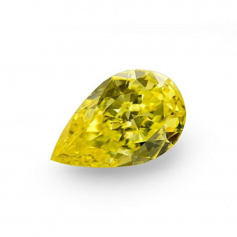 LEIBISH 1,00 Karat, Fancy Vivid Yellow Diamant