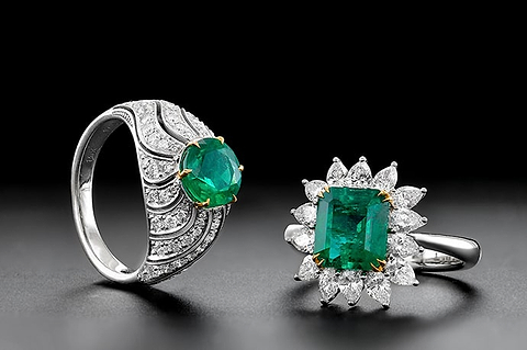LEIBISH Emerald Rings