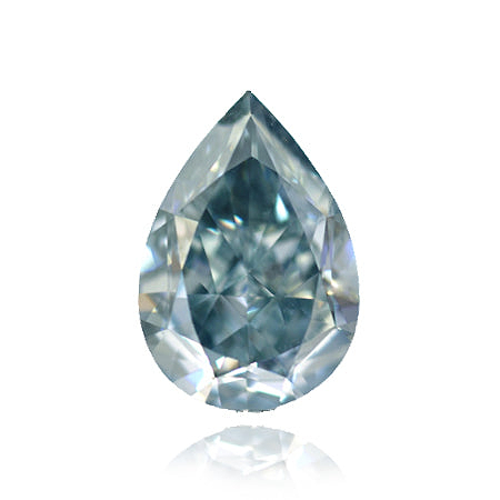 LEIBISH 1.10 Carat, Fancy Grayish Blue Diamond, Pear, IF