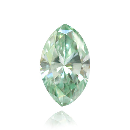 LEIBISH 0.17 Carat, Fancy Intense Green Diamond, Marquise