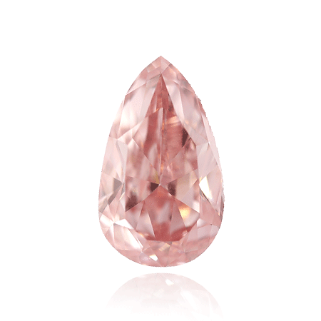 LEIBISH 4,63 Karat, Fancy Intense Pink Diamant, Birnenform, VVS2 Reinheit