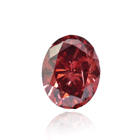 LEIBISH 0,80 Karat, Fancy Red