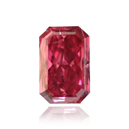 LEIBISH 0.34 Carat, Fancy Purplish Red Diamond, Radiant, SI2