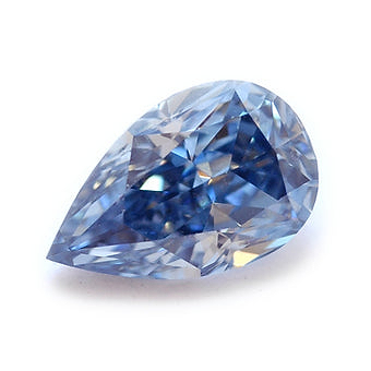 LEIBISH 0.60-carat, Fancy Vivid Blue