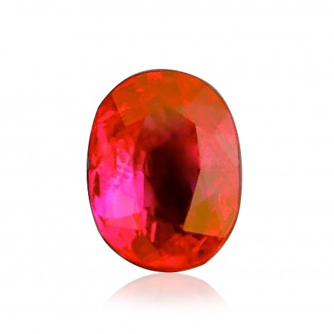 LEIBISH  4.12 carat Burmese Pigeon Blood Ruby