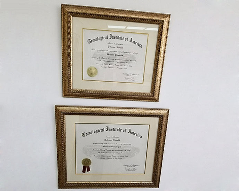 LEIBISH's GIA Certificates