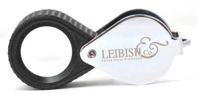 A diamond loupe, for examining diamonds at a 10X magnification