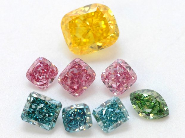 Pink, Green, Blue, Yellow Collection