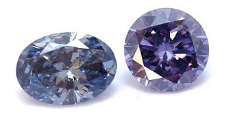 Fancy Violet und Fancy Blue Diamanten