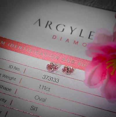 LEIBISH gewinnt 6 Diamanten bei der Ausschreibung für Argyle Pink Diamond 2011