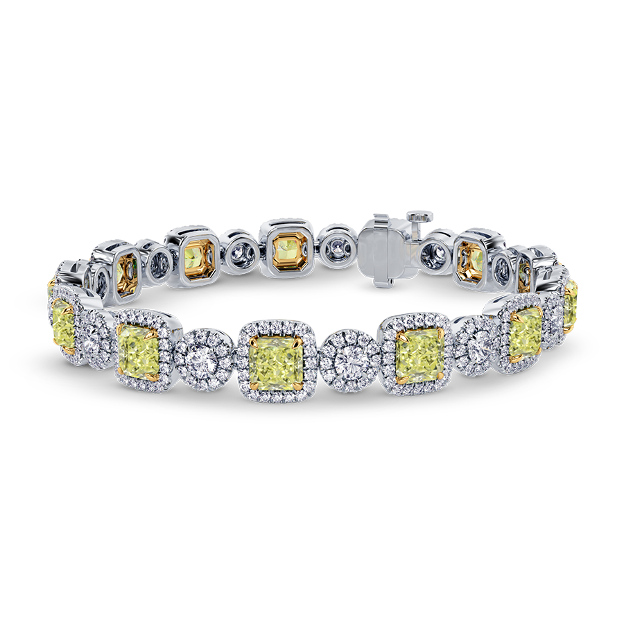 YELLOW DIAMOND BRACELETS