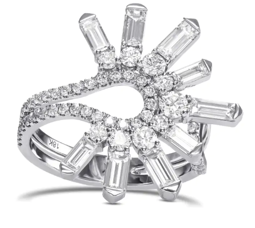 COLORLESS DIAMOND RINGS