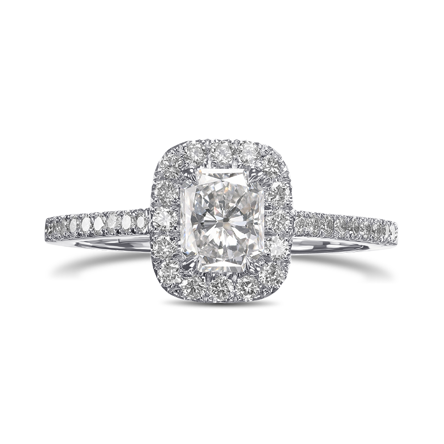 COLORLESS DIAMOND ENGAGEMENT RINGS