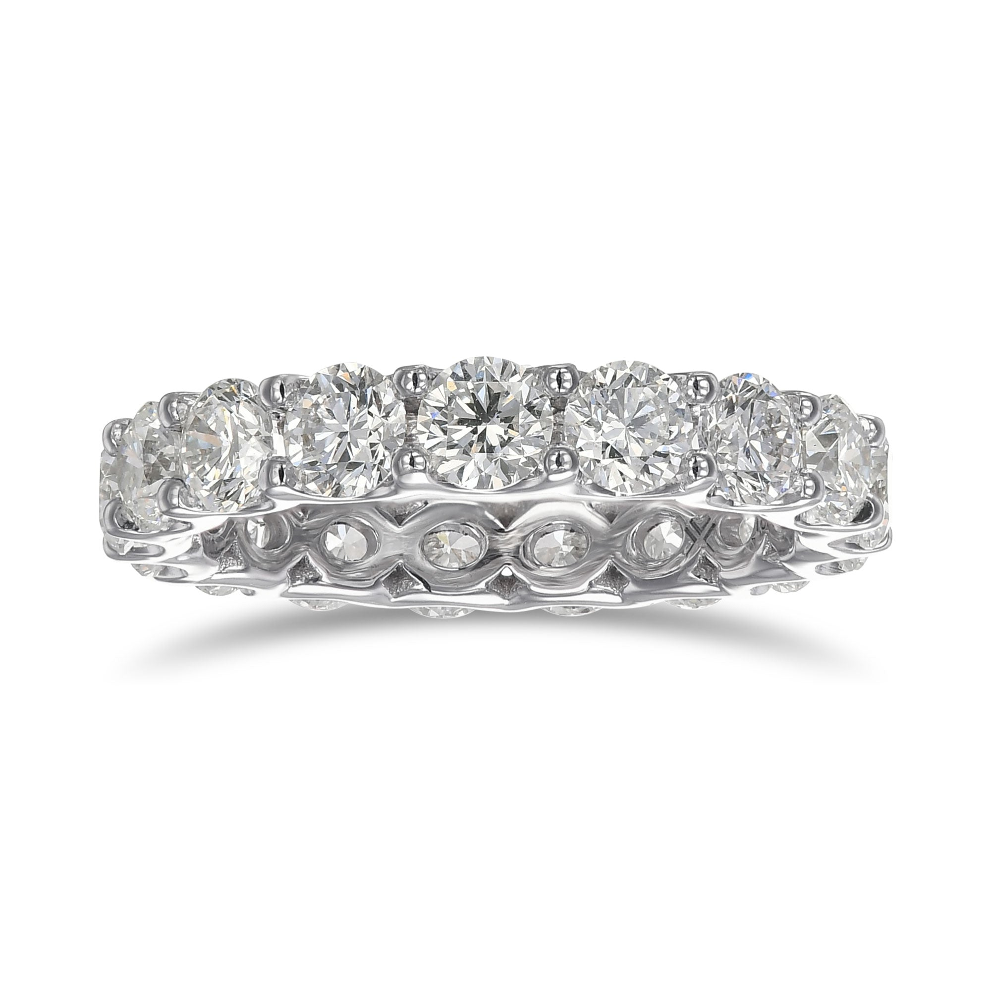 COLORLESS DIAMOND WEDDING BANDS