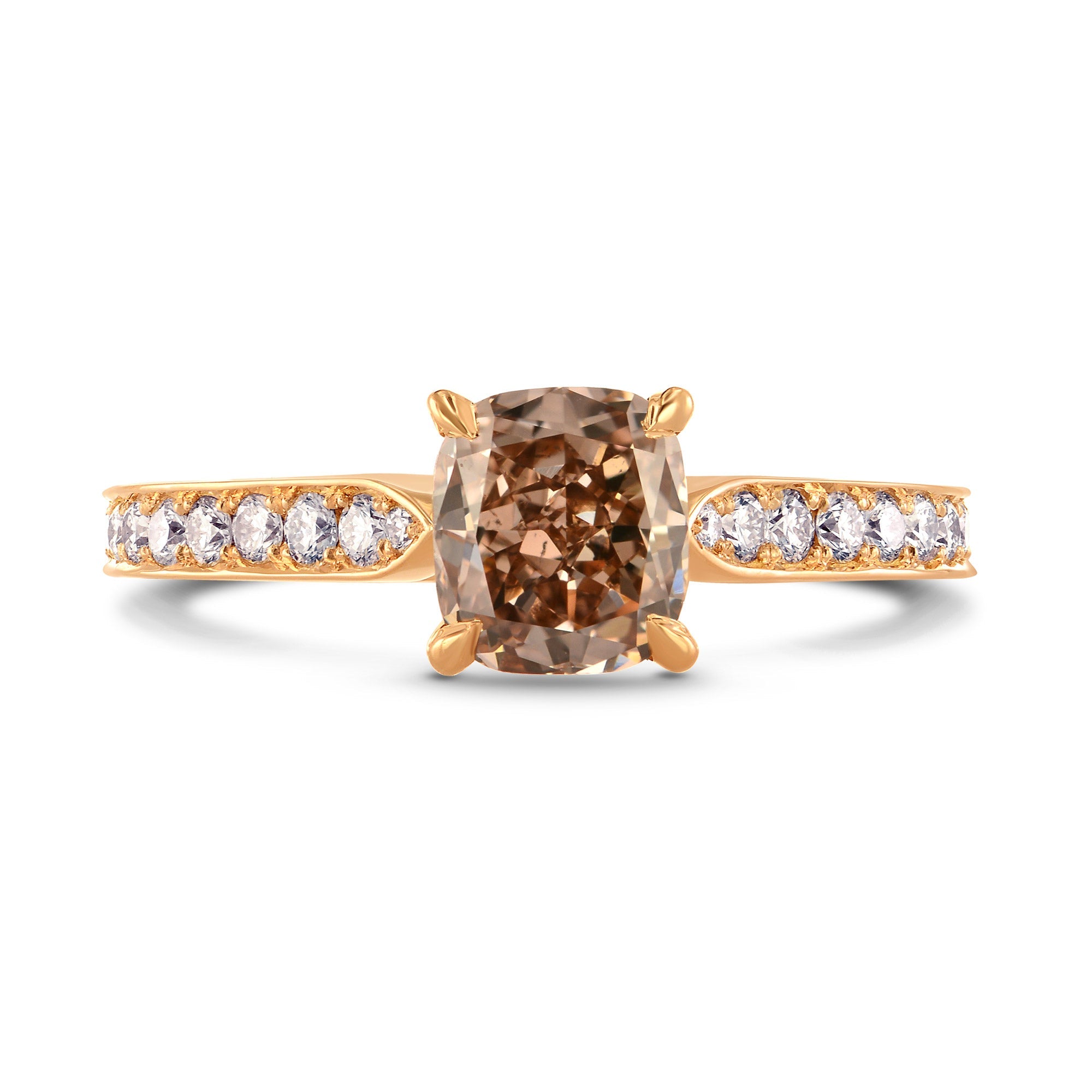 SIDE STONES ENGAGEMENT RINGS