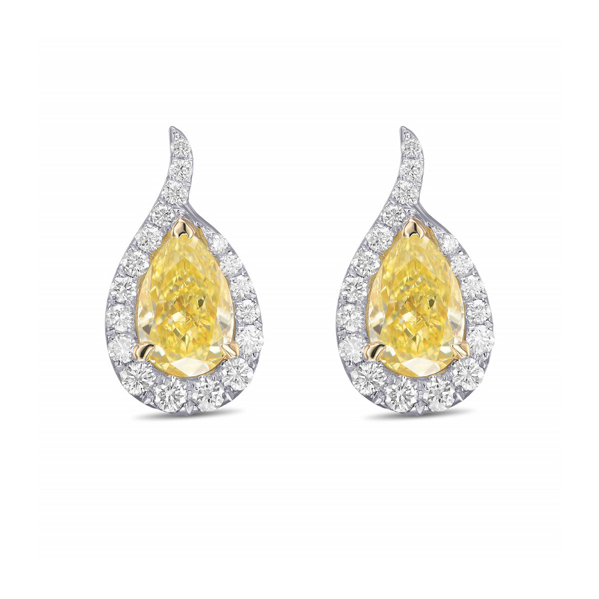 HALO DROP EARRINGS