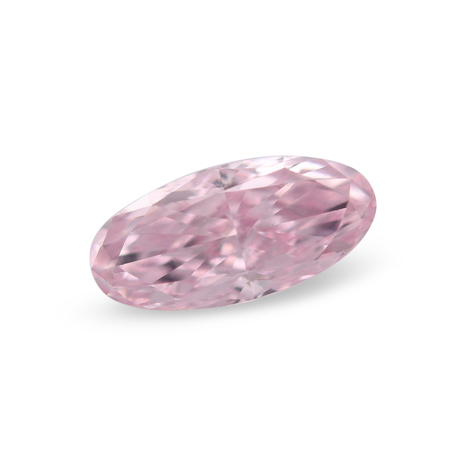 0.29 Carat Fancy Intense Purplish Pink Oval Diamond SI1 GIA