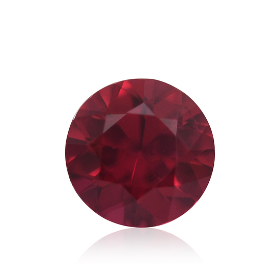 0.56 Carat Red MOZAMBIQUE Round Ruby