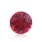 0.58 Carat Red MOZAMBIQUE Round Ruby