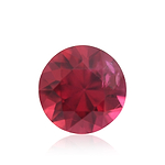 0.58 Carat Red MOZAMBIQUE Round Ruby