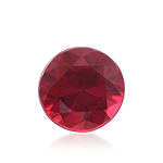 0.58 Carat Red MOZAMBIQUE Round Ruby