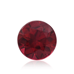 0.62 Carat Red MOZAMBIQUE Round Ruby