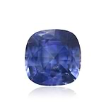 0.67 Carat Blue SRI LANKA Cushion Sapphire