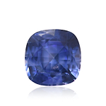 0.67 Carat Blue SRI LANKA Cushion Sapphire