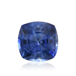 0.67 Carat Blue SRI LANKA Cushion Sapphire