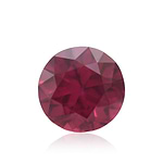 0.75 Carat Red MOZAMBIQUE Round Ruby