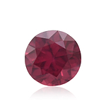 0.75 Carat Red MOZAMBIQUE Round Ruby