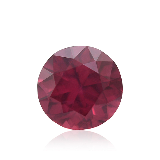 0.75 Carat Red MOZAMBIQUE Round Ruby