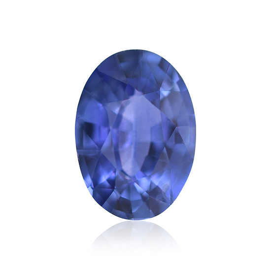0.77 Carat Blue SRI LANKAN Oval Sapphire